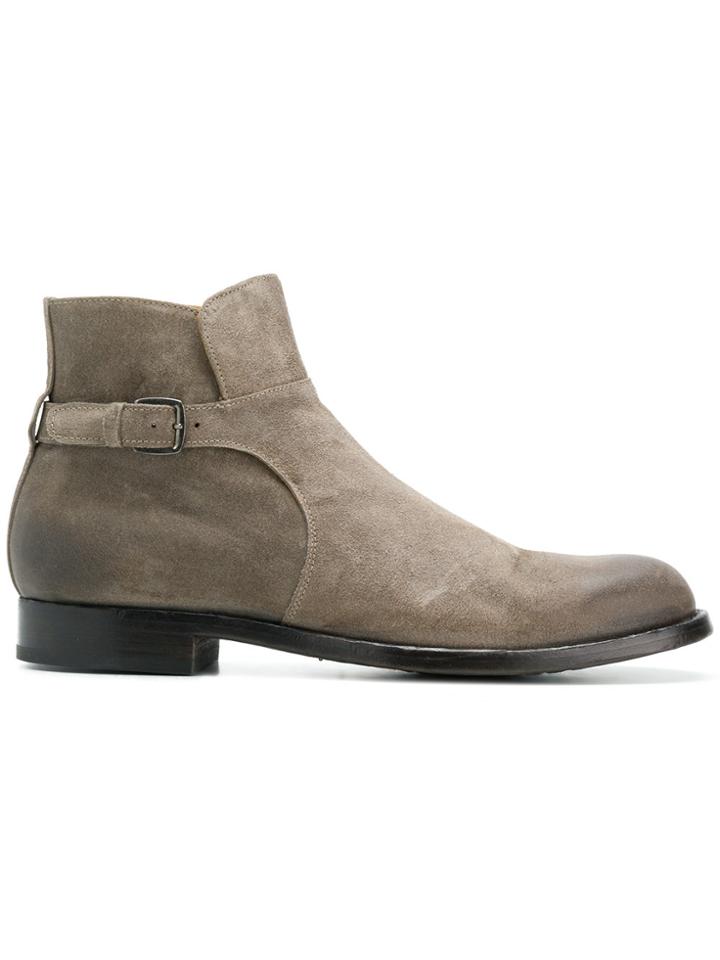 Officine Creative Tempus Boots - Nude & Neutrals