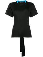 Ssheena Tie Back T-shirt - Black