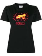 Fiorucci X Keith Haring Slim-fit T-shirt - Black