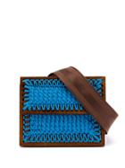 Litkovskaya Woven Clutch Bag - Blue