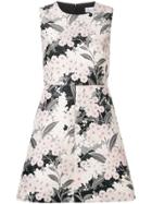 Red Valentino Floral Print Dress - Pink