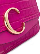 Chloé C Mini Shoulder Bag - Pink