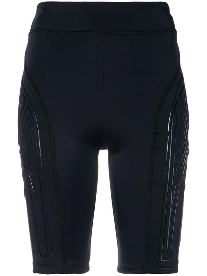 Fendi Logo Cycling Shorts - Black
