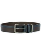 Paul & Shark Bi-colour Belt - Blue
