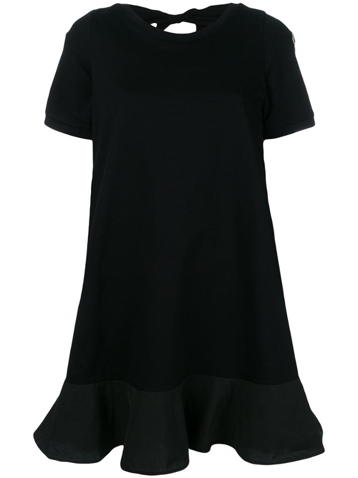 Moncler Cutout Back T-shirt Dress - Black