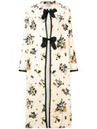 Forte Forte Floral Embroidered Coat - Nude & Neutrals
