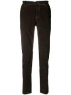 Transit Corduroy Straight Trousers - Brown