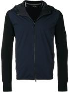 Z Zegna Hooded Zipped Jacket - Blue