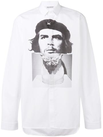 Neil Barrett Che Guevara Print Shirt - White