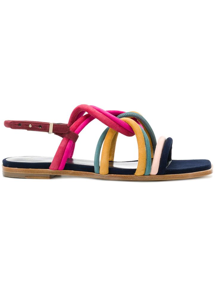 Paul Smith Multi-strap Sandals - Blue