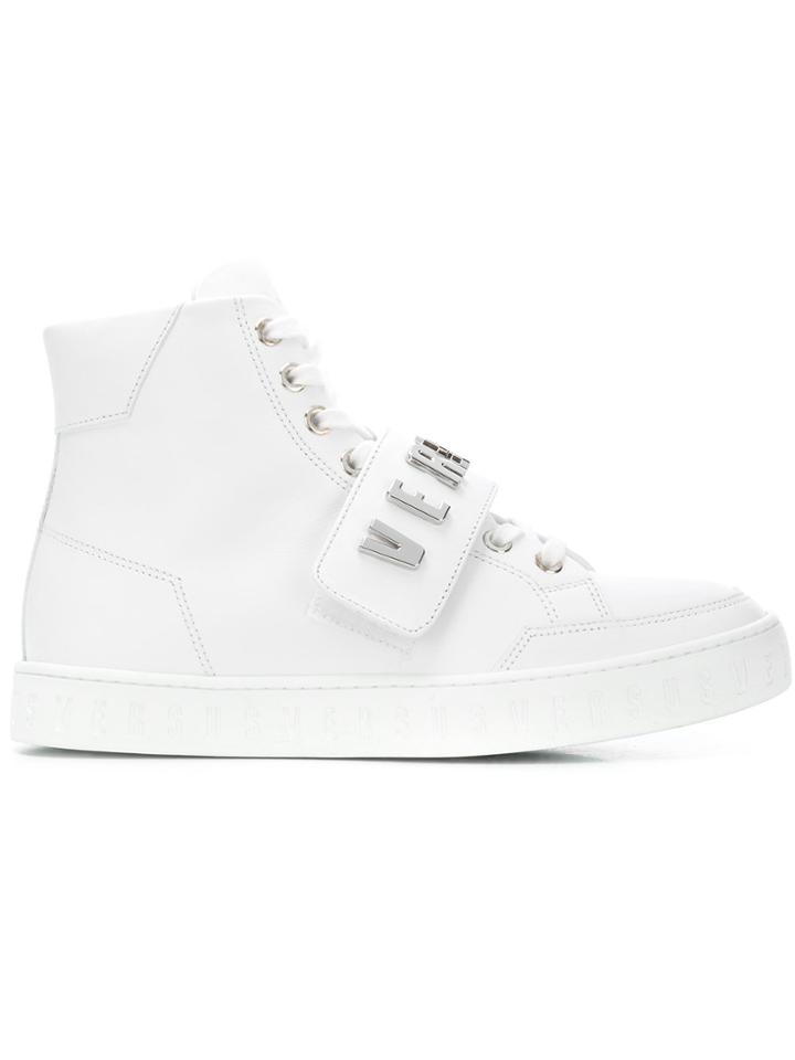 Versus Logo Lace-up Sneakers - White
