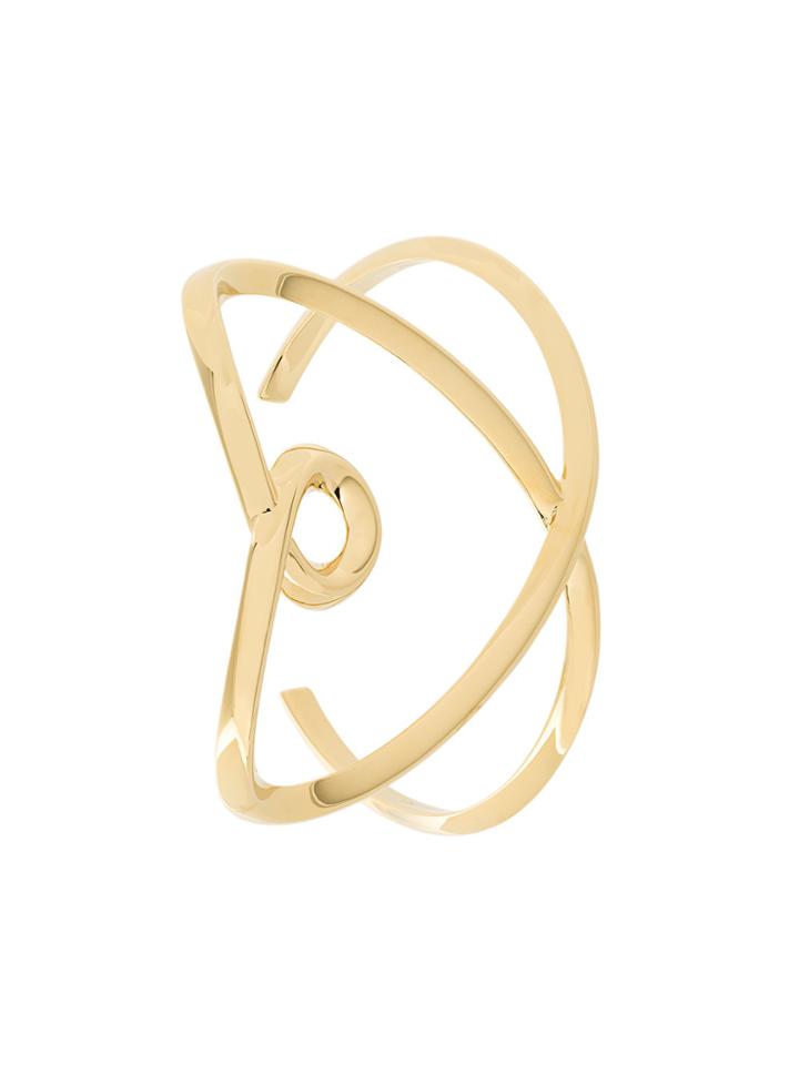 Chloé Heart Bangle - Yellow & Orange
