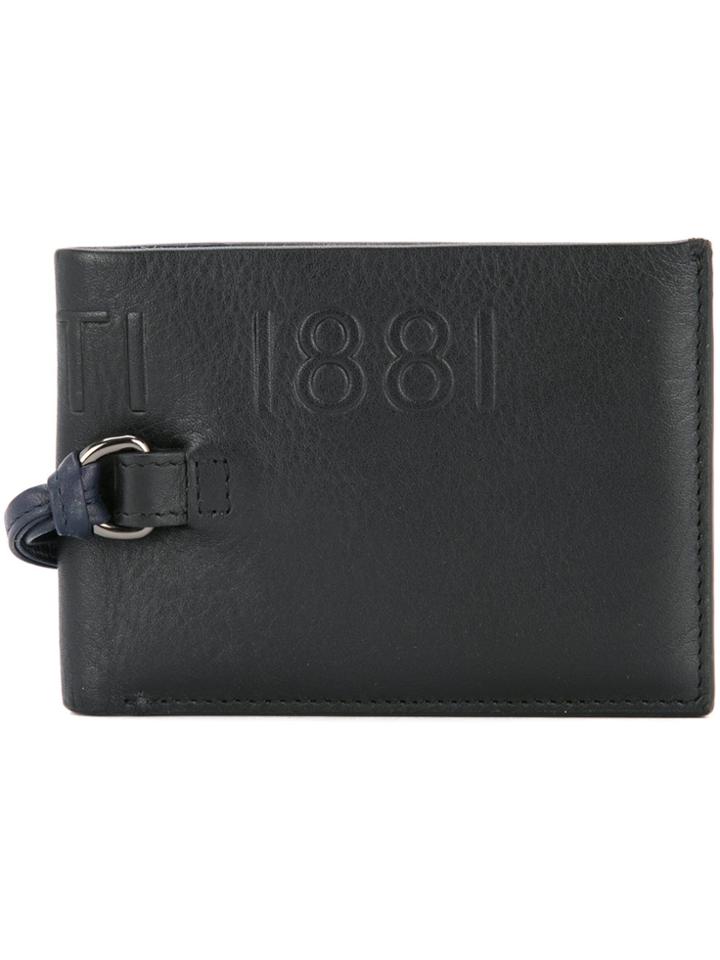 Cerruti 1881 Logo Embossed Wallet - Black