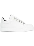 Balmain Embossed Low-top Sneakers - White