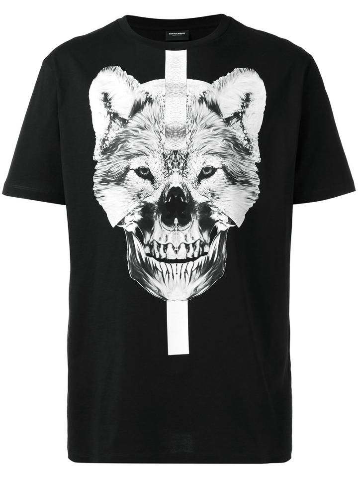 Marcelo Burlon County Of Milan Moises T-shirt, Size: Medium, Black, Cotton