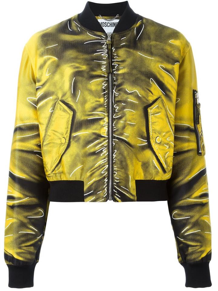 Moschino Trompe L'oeil Bomber