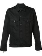 En Noir Denim Rider Jacket - Black
