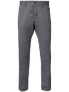 Kazuyuki Kumagai - Straight-leg Trousers - Men - Cotton/nylon/polyurethane - 1, Grey, Cotton/nylon/polyurethane