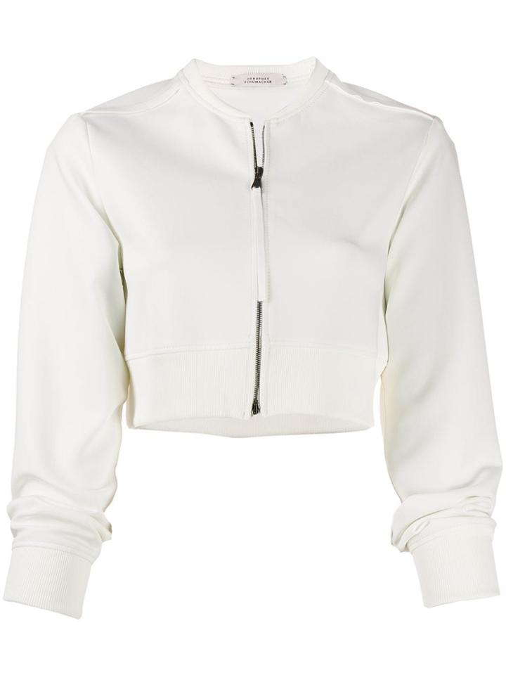 Dorothee Schumacher Zipped-up Jacket - White