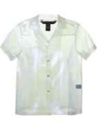 Marc By Marc Jacobs 'cluster Cellophane' Shirt, Women's, Size: Medium, White, Polyester/silk