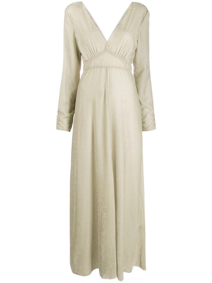 Forte Forte V-neck Dress - Neutrals