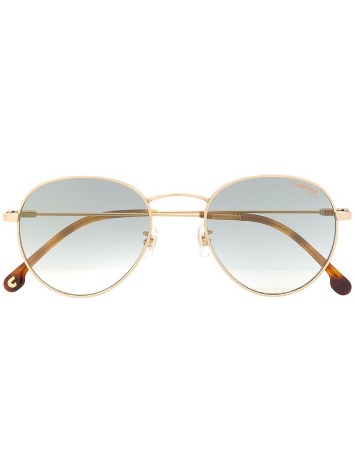 Carrera 216gs Round-frame Sunglasses - Gold