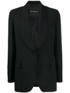 Ermanno Scervino Layered Single-breasted Blazer - Black