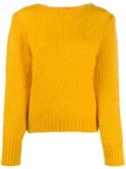 Alexa Chung Knitted Jumper - Yellow