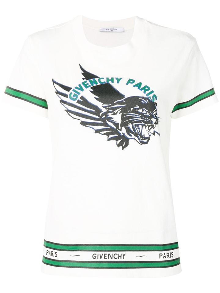 Givenchy Flying Cat T-shirt - White