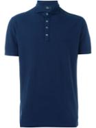 Fay Classic Polo Shirt, Men's, Size: 54, Blue, Cotton