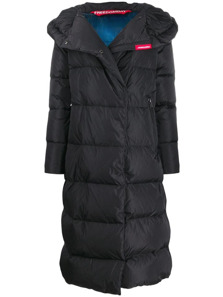 Freedomday Samara Long Jacket - Black
