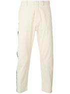 Pence - Baldo Cropped Trousers - Men - Cotton/spandex/elastane - 44, Nude/neutrals, Cotton/spandex/elastane