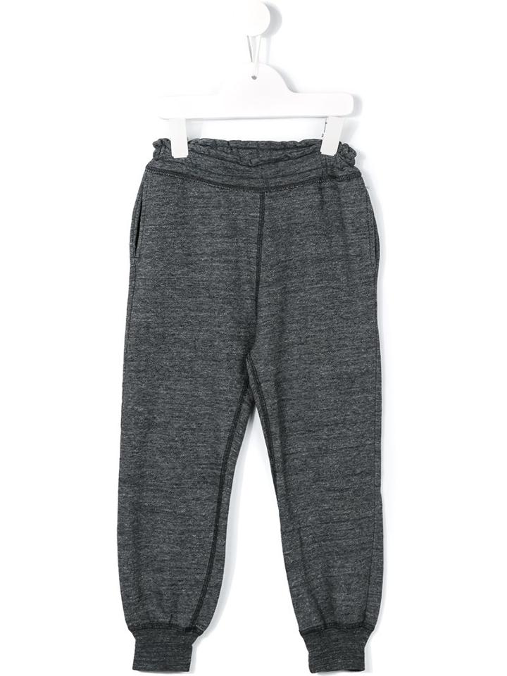 Babe And Tess Gathered Ankle Track Pants, Boy's, Size: 6 Yrs, Grey