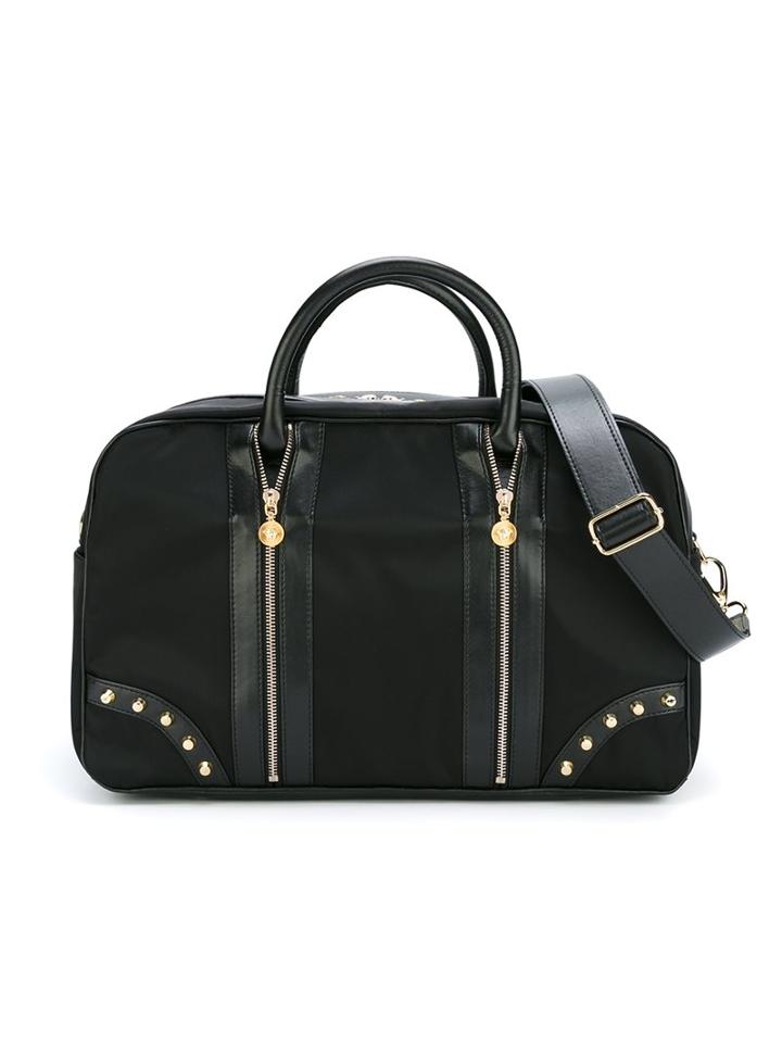 Young Versace - Studded Changing Bags - Kids - Nylon/artificial Leather - One Size, Black