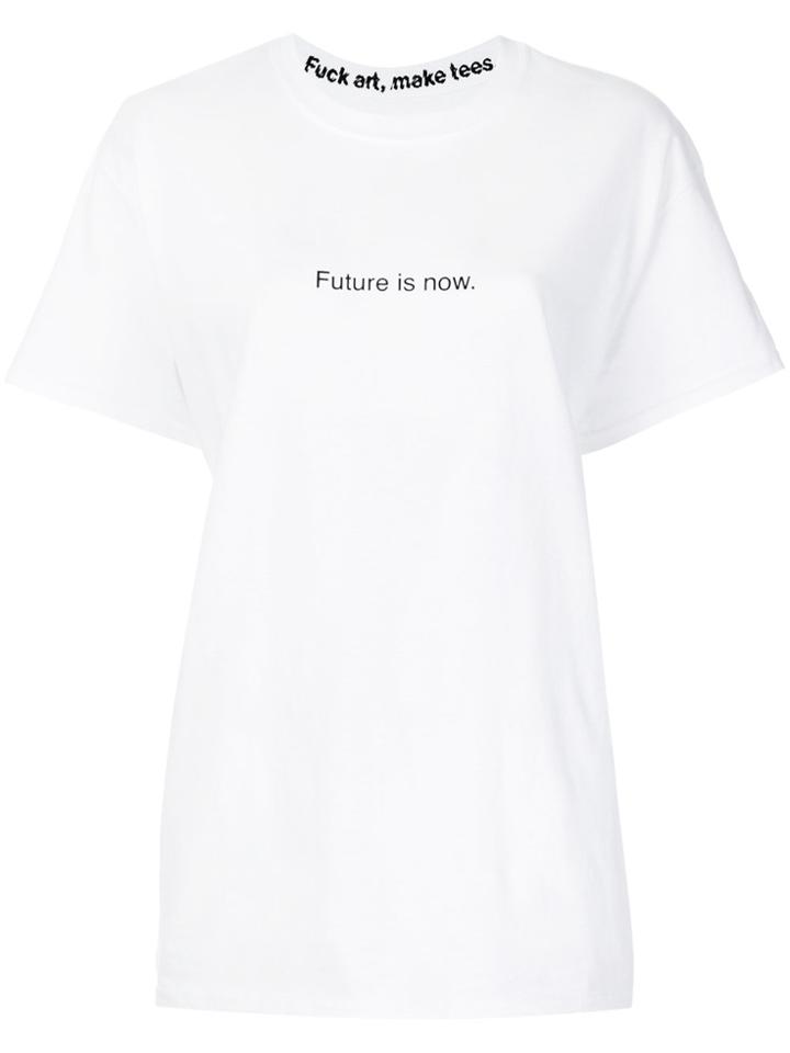 F.a.m.t. Future Is Now T-shirt - White