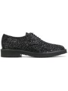 Giuseppe Zanotti Design Elliot Glitter Derbies - Black