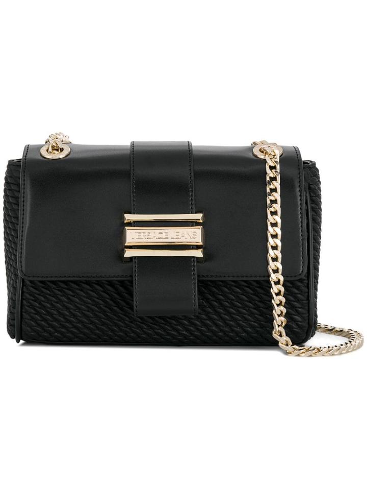 Versace Jeans Chain Crossbody Bag - Black