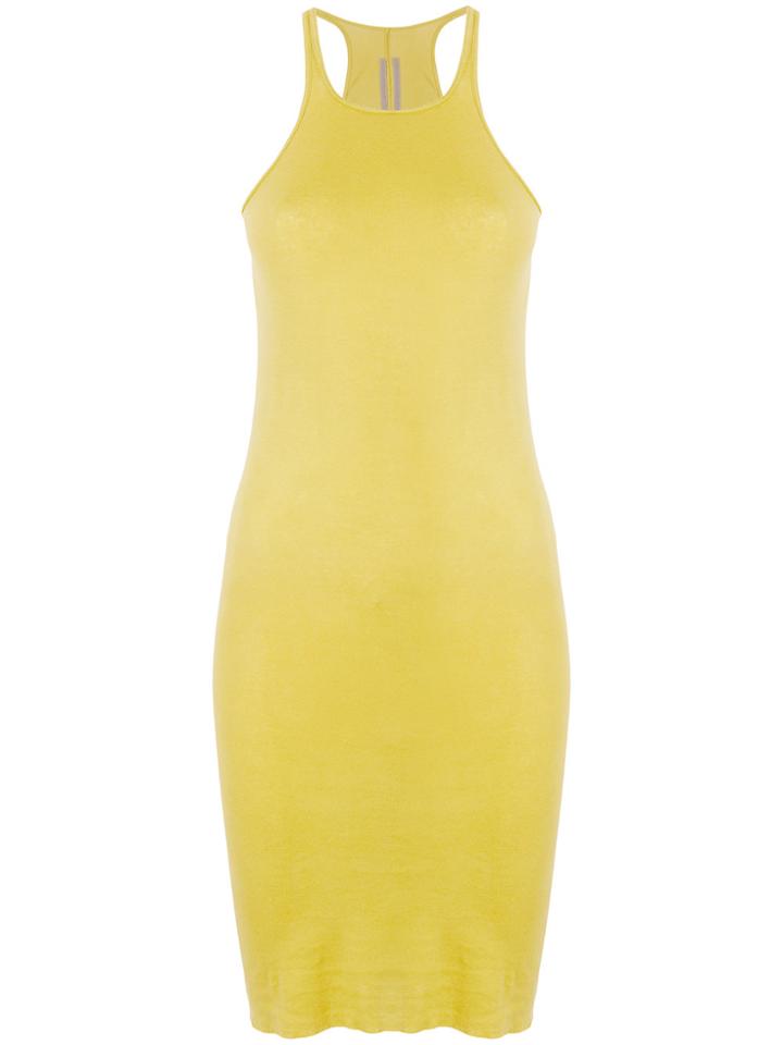 Rick Owens Drkshdw Fitted Midi Dress - Green