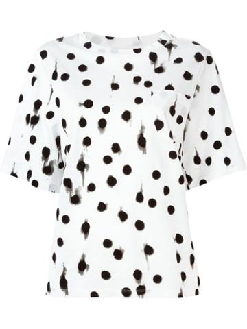 Erika Cavallini Semi Couture Painting Drips Loose Fit T-shirt