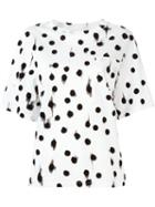 Erika Cavallini Semi Couture Painting Drips Loose Fit T-shirt