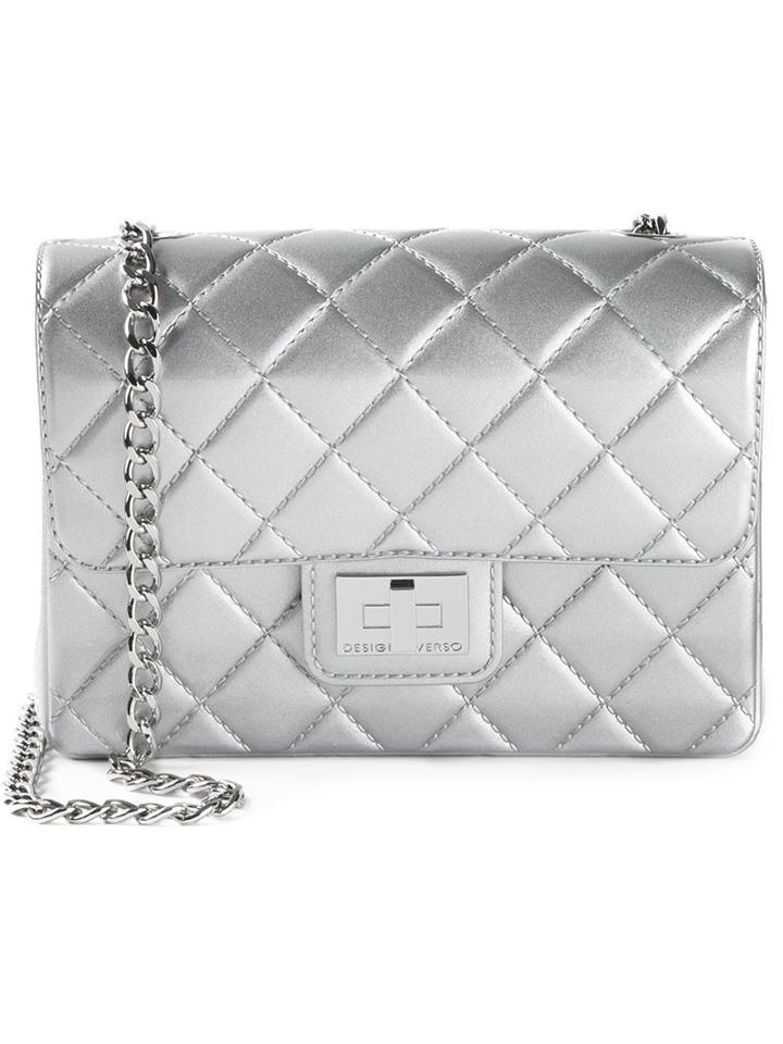 Designinverso 'milano' Shoulder Bag, Women's, Grey