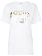 P.a.r.o.s.h. Metallic Print T-shirt - White
