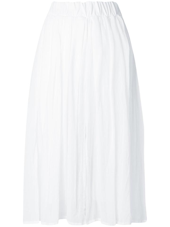 Lost & Found Rooms Flared Cropped Trousers - White