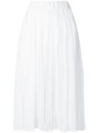 Lost & Found Rooms Flared Cropped Trousers - White
