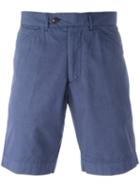 Officine Generale Chino Shorts, Men's, Size: 31, Blue, Cotton