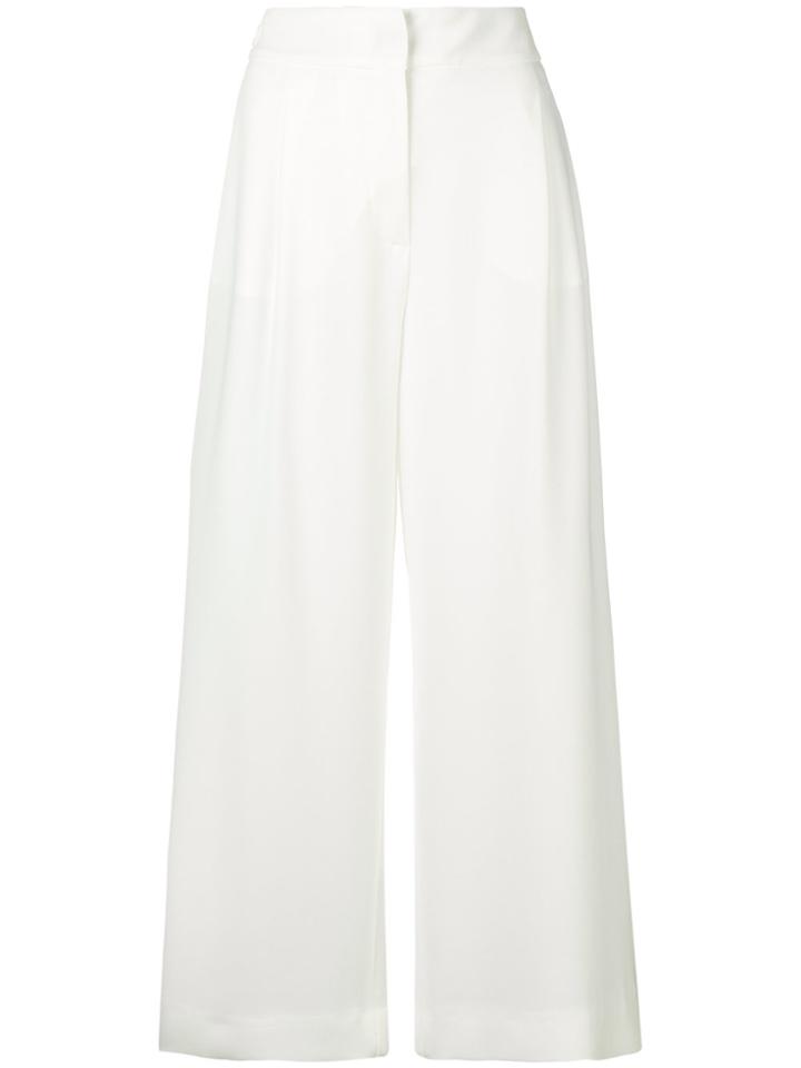 Max Mara Zaira Palazzo Pants - White
