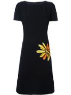 Boutique Moschino Embroidered Flower Dress