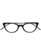 Saint Laurent Eyewear Cat-eye Framed Glasses - Black