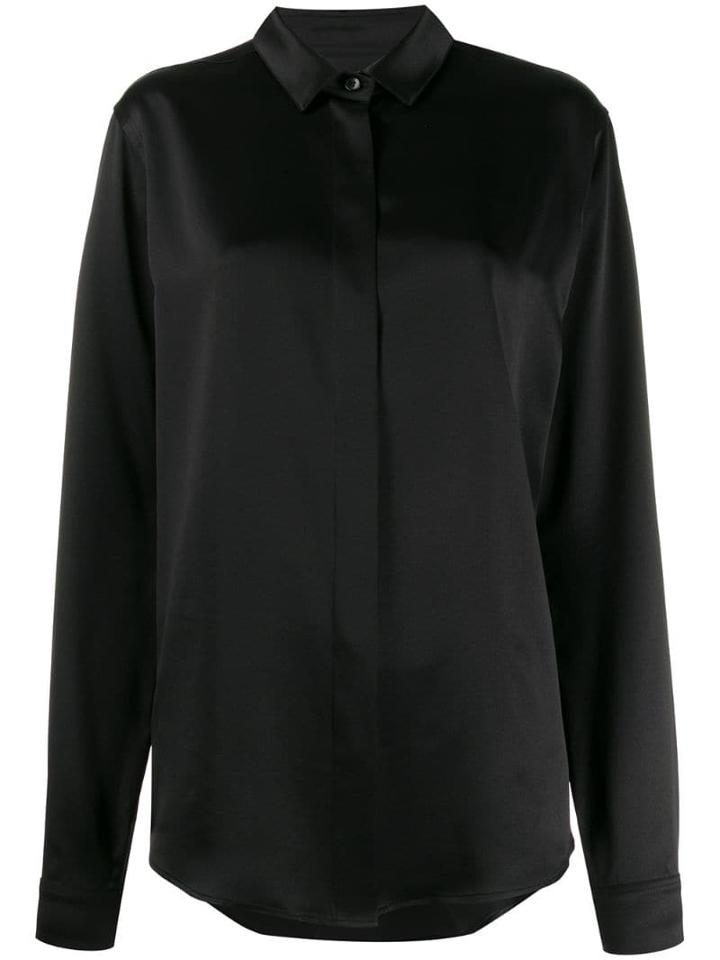 Saint Laurent Classic Loose-fit Shirt - Black