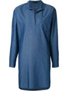 Atm Denim Tunic Dress
